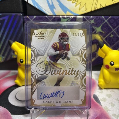 2023 Leaf Trinity - Divinity Signatures Caleb Williams #D-CW1 04/10 (AU, RC) -NM