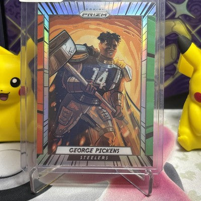 George Pickens 2023 Panini Prizm #M-8 Manga Prizm Case Hit SSP Steelers - NM
