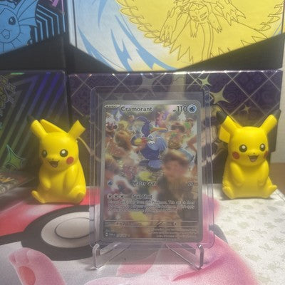 Cramorant - 176/167 Illustration Rare Holo Twilight Masquerade Pokemon TCG NM