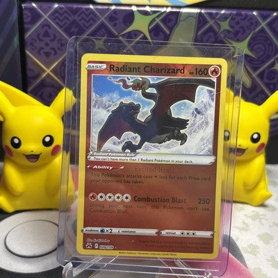 Pokémon TCG Radiant Charizard Crown Zenith 020/159 Holo Radiant Rare