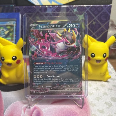 Fezandipiti ex - 038/064 - Shrouded Fable- Double Rare - NM - Pokemon