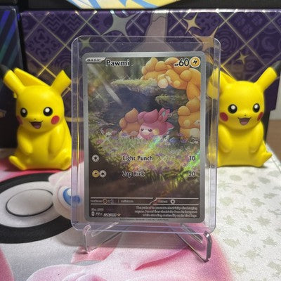Pawmi 226/091 Paldean Fates Illustration Rare Ultra Rare - NM