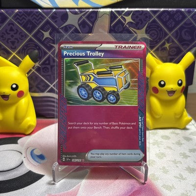 Precious Trolley 185/191 Ace Spec Rare Surging Sparks Pokémon TCG NM/M