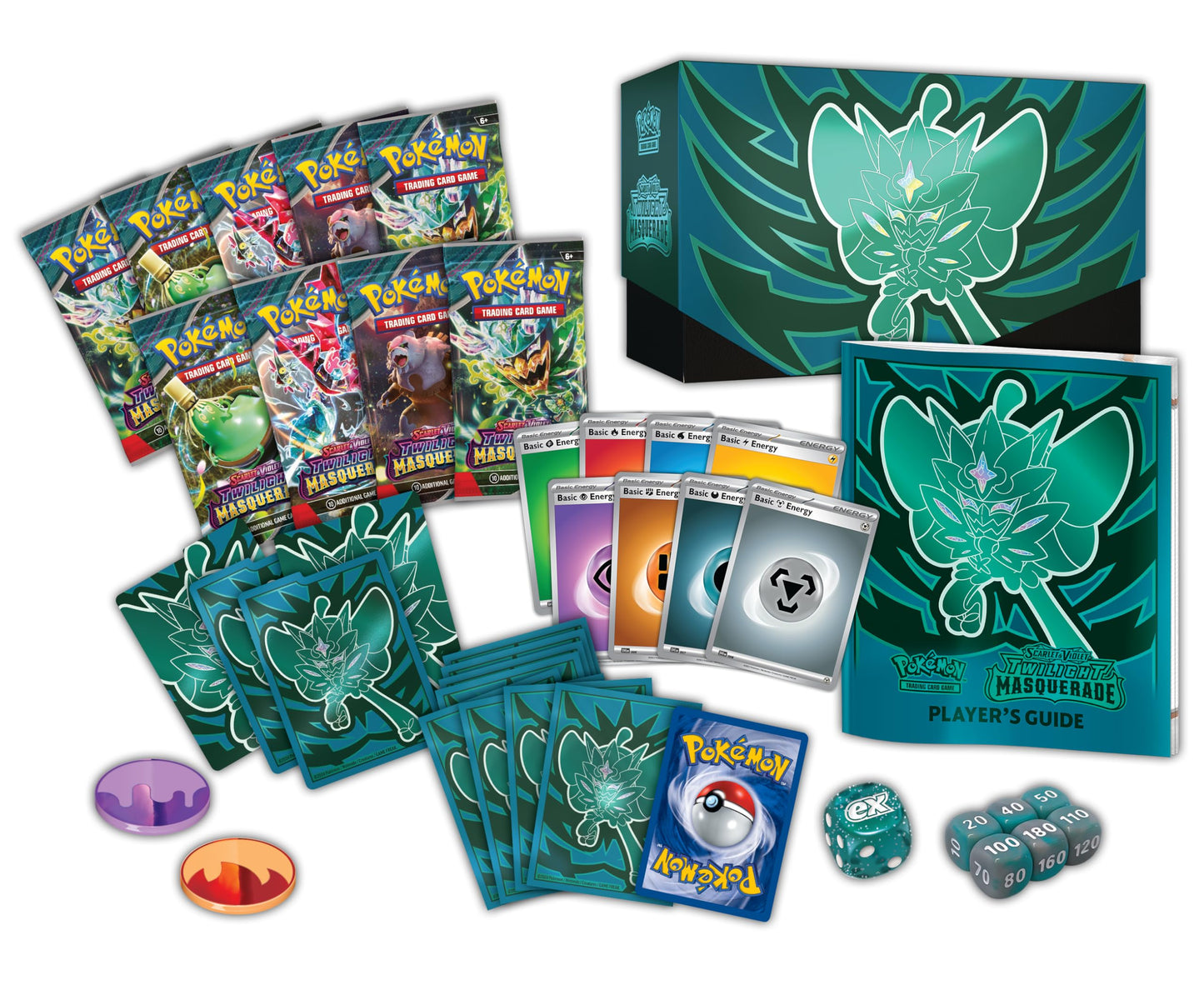 POKÉMON SCARLET & VIOLET TWILIGHT MASQUERADE ELITE TRAINER BOX
