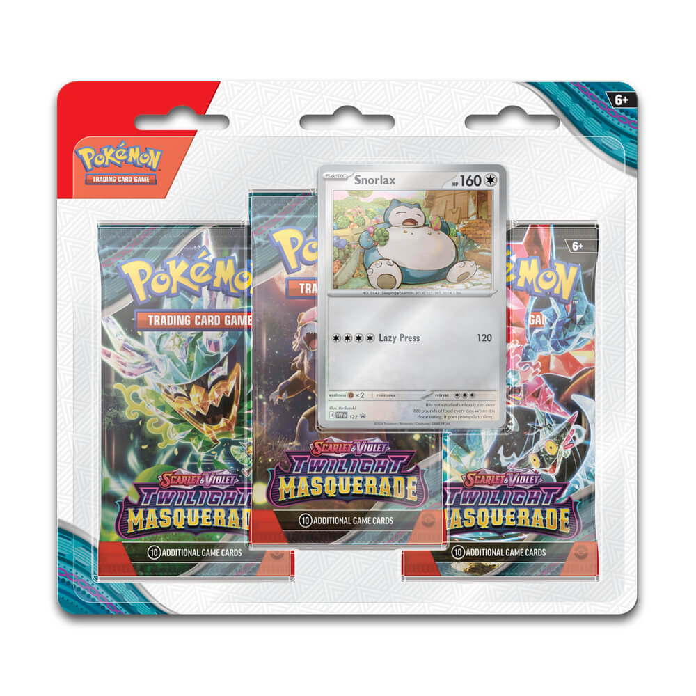 Pokémon Scarlet & Violet Twilight Masquerade 3 Pack Blister