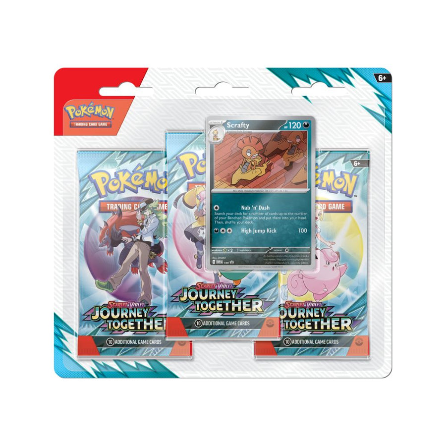 Pokémon Scarlet & Violet Journey Together 3 Pack Blister