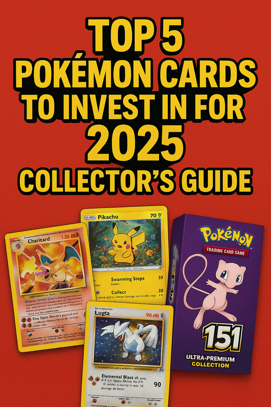 Top 5 Pokémon Cards to Invest in for 2025 – Collector’s Guide