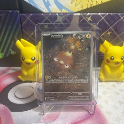 Stunfisk - 202/191 - Pokemon Surging Sparks Illustration Rare NM