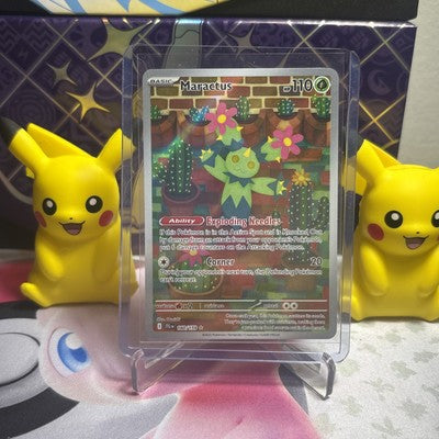 Maractus - 160/159 - Journey Together Illustration Rare Holo Pokemon TCG NM
