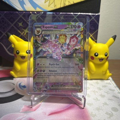Espeon EX 34/131 - Double Rare Pokémon TCG - Prismatic Evolutions NM
