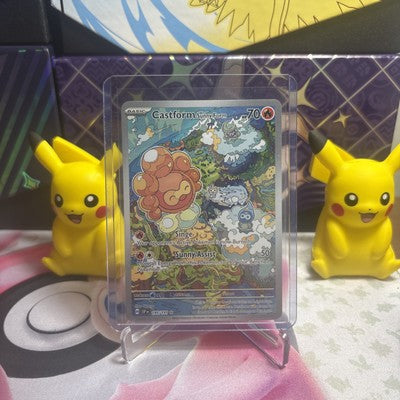Castform Sunny Form 195/191 Surging Sparks Illustration Rare Pokemon TCG NM