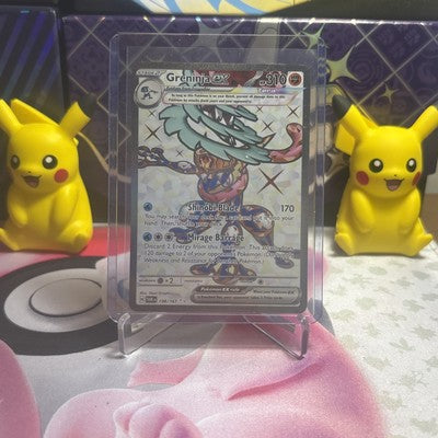 Greninja EX - 198/167 - Pokemon Twilight Masquerade Full Art Ultra Rare NM