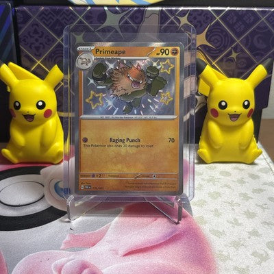 Primeape 170/091 SV Paldean Fates Shiny Rare Pokémon TGC - NM