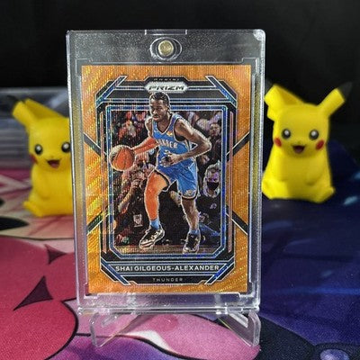 2022-23 Panini Prizm Shai Gilgeous-Alexander Orange #64 Oklahoma City Thunder