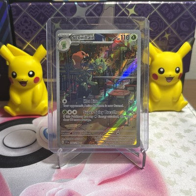 Scovillain 202/198 Scarlet & Violet Illustration Rare Holo - Pokemon Card