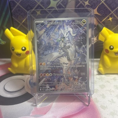 N's Reshiram 167/159 SV9: Journey Together Illustration Rare Pokemon - NM