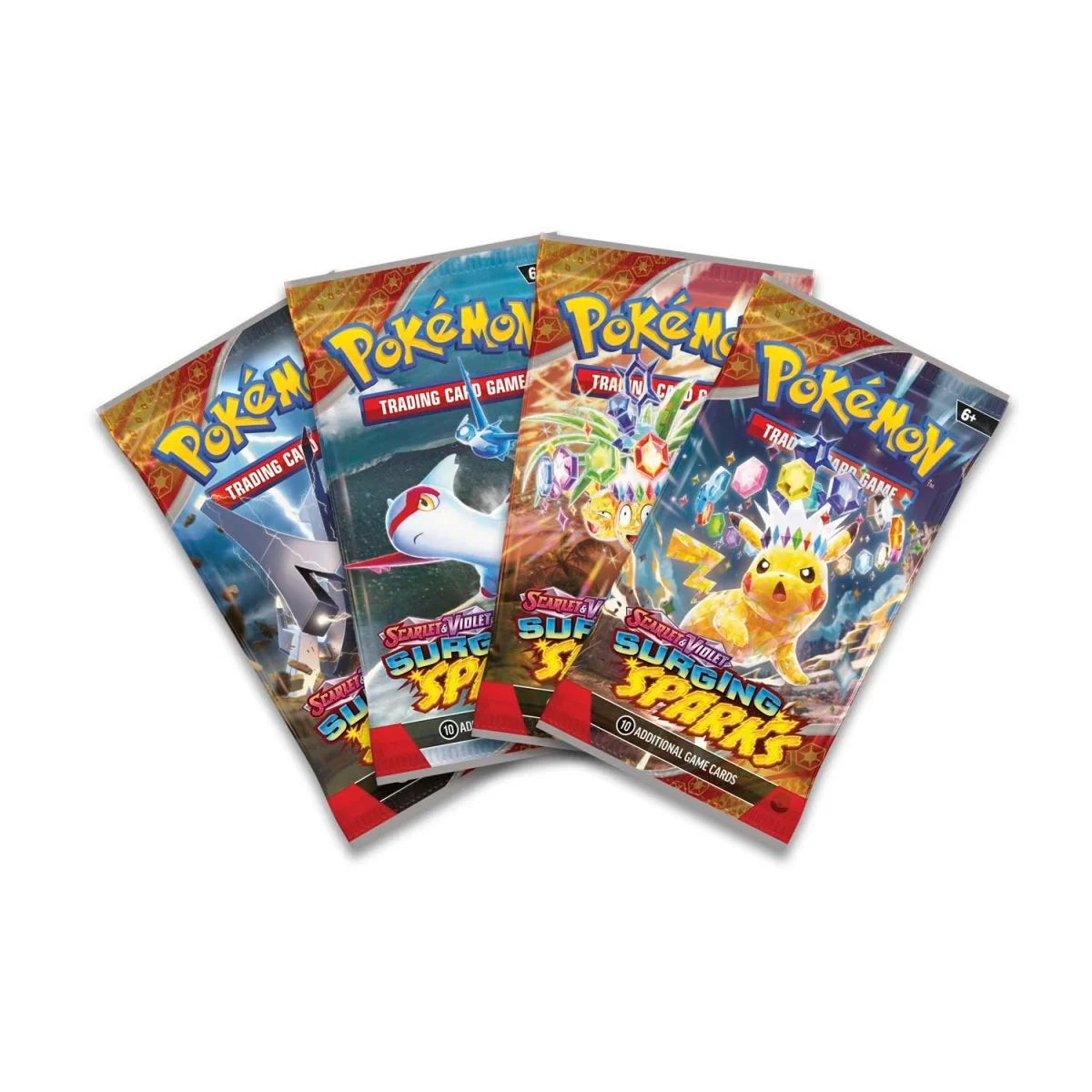 Scarlet & Violet-Surging Sparks Sleeved Booster Pack (10 Cards)