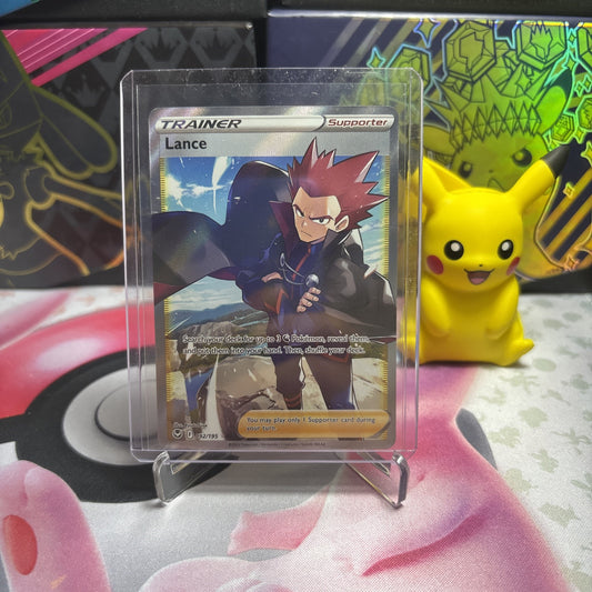 Lance - 192/195 - Pokemon Silver Tempest Sword & Shield Full Art Trainer Card NM