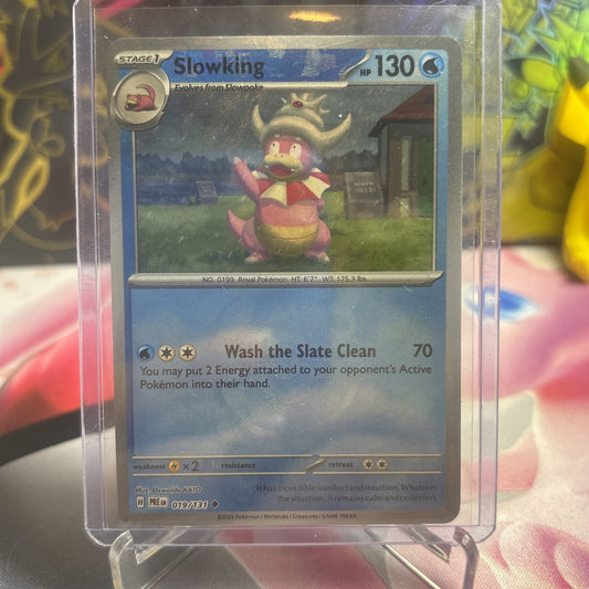 Slowking Master Ball Pokemon Prismatic Evolutions 19/131