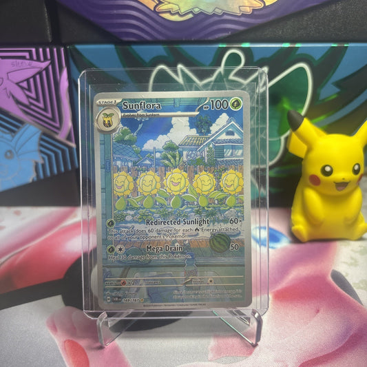 Sunflora 169/167 - Twilight Masquerade Illustration Rare - Pokemon TCG - NM