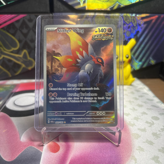 Slither Wing Full Art Holo #203/182 - Scarlet and Violet - Paradox Rift