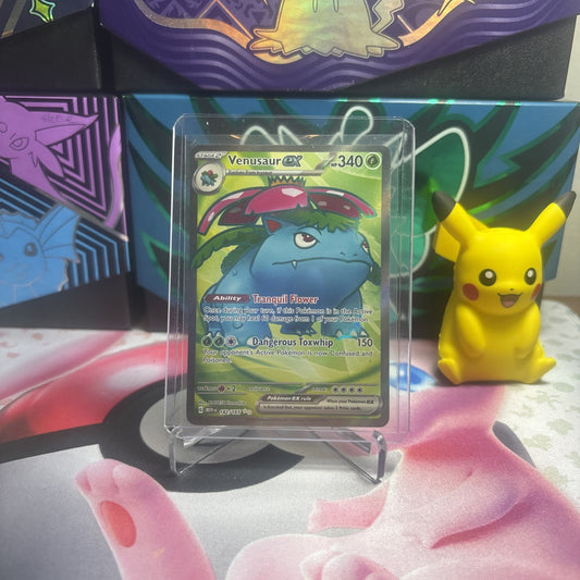 Venusaur EX 182/165 Scarlet & Violet 151 2023 NM/MT Pokémon Card