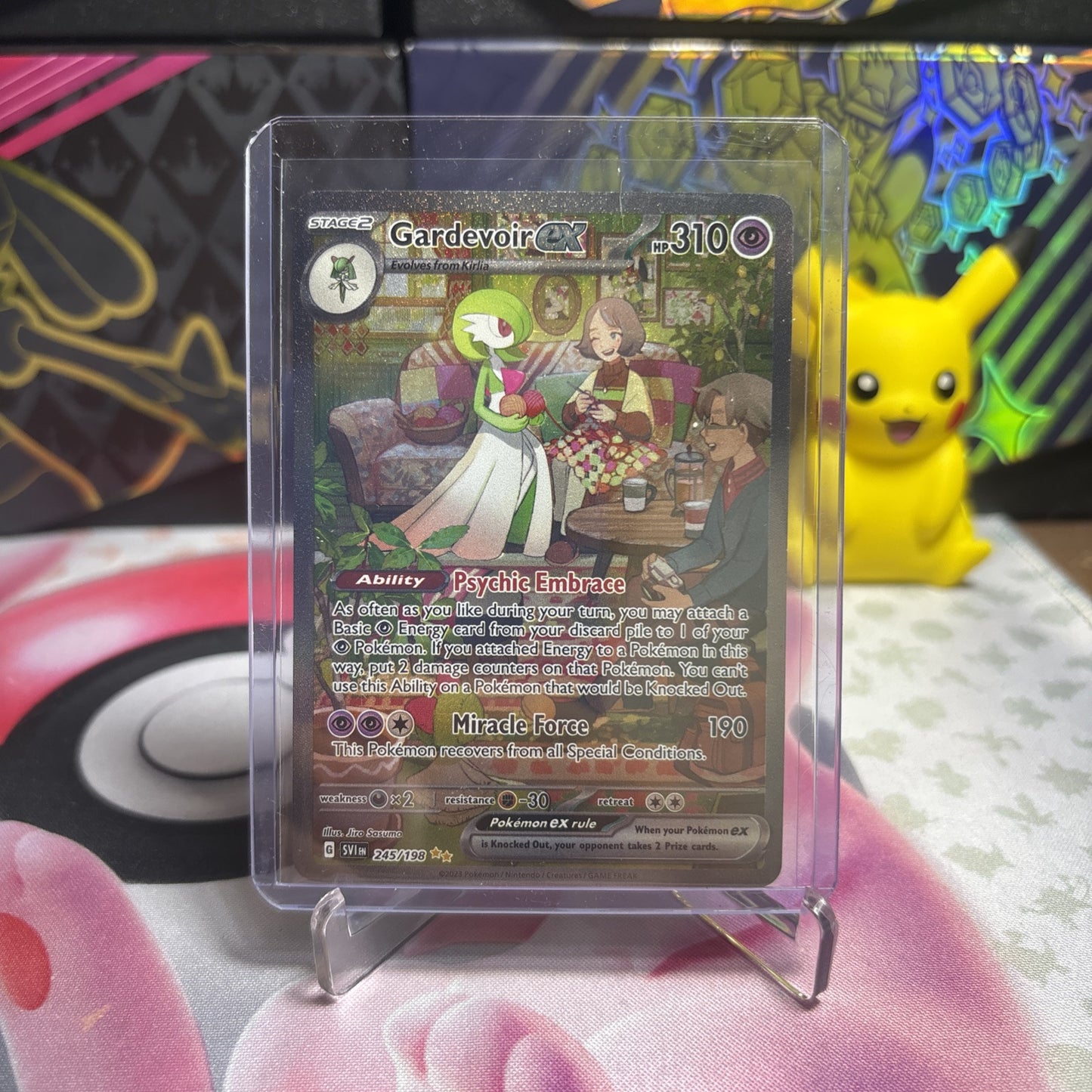 Pokemon TCG Gardevoir ex 245/198 Scarlet & Violet Special Illustration Rare